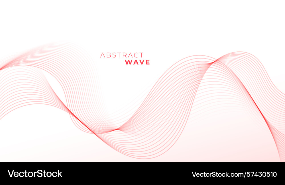 Dynamic and abstract curvy shape background vector image
