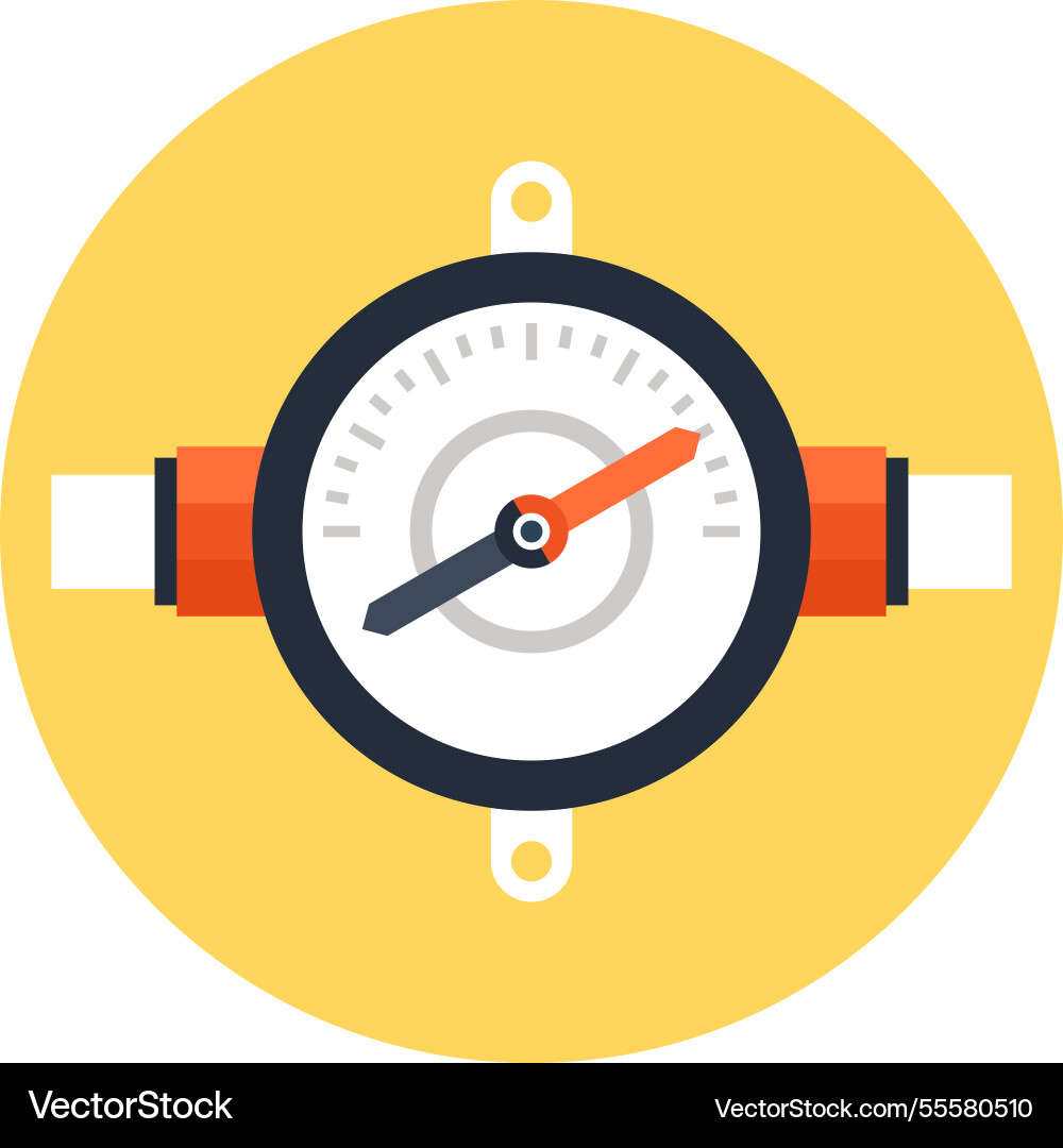 Traffic optimization flat web icon vector image
