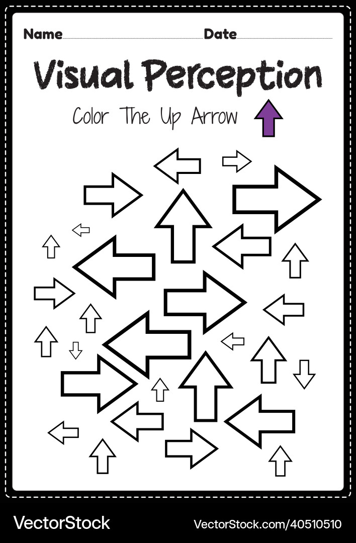Visual Tracking Worksheets FUNctional Visual Perception A Digital