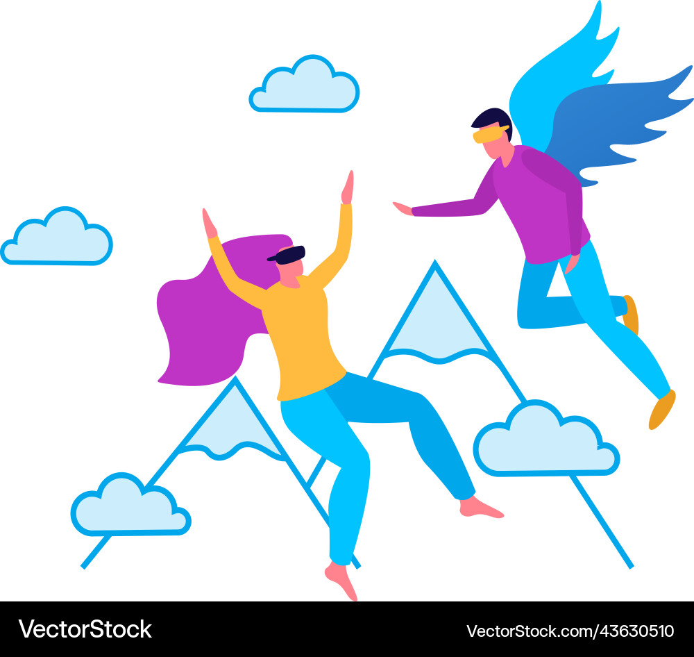 Vr glasses Royalty Free Vector Image - VectorStock