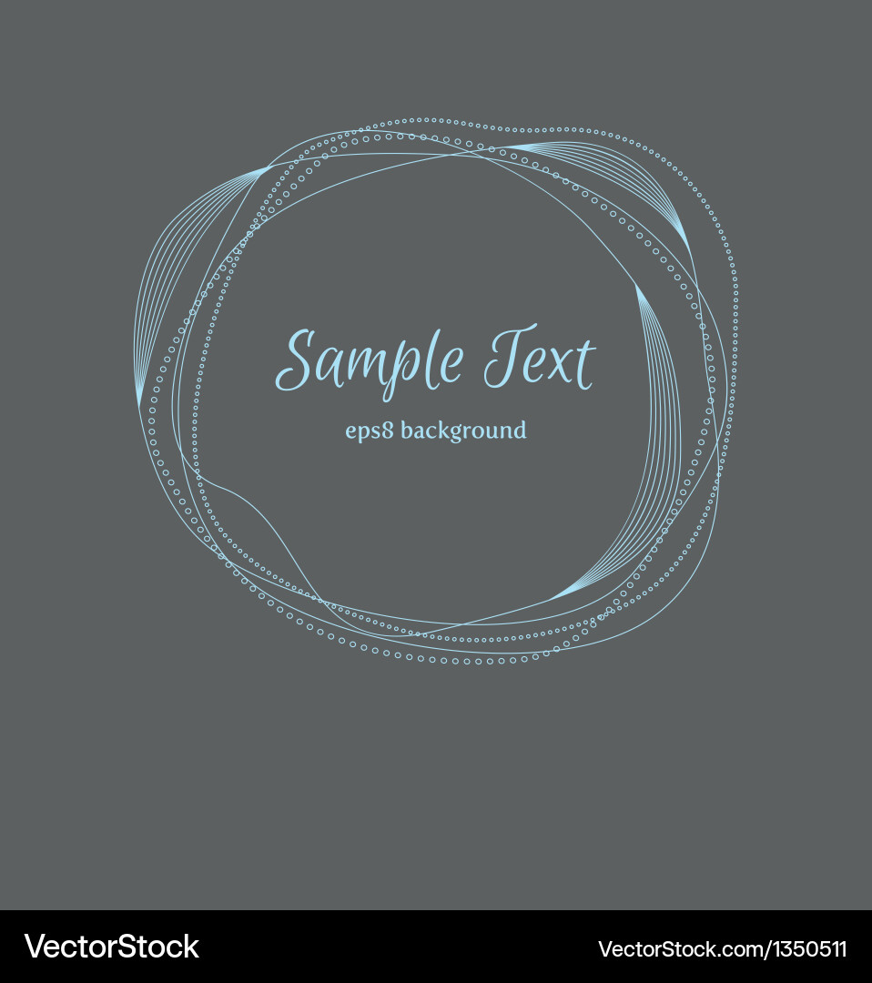Abstract Concentric Circles Background vector image