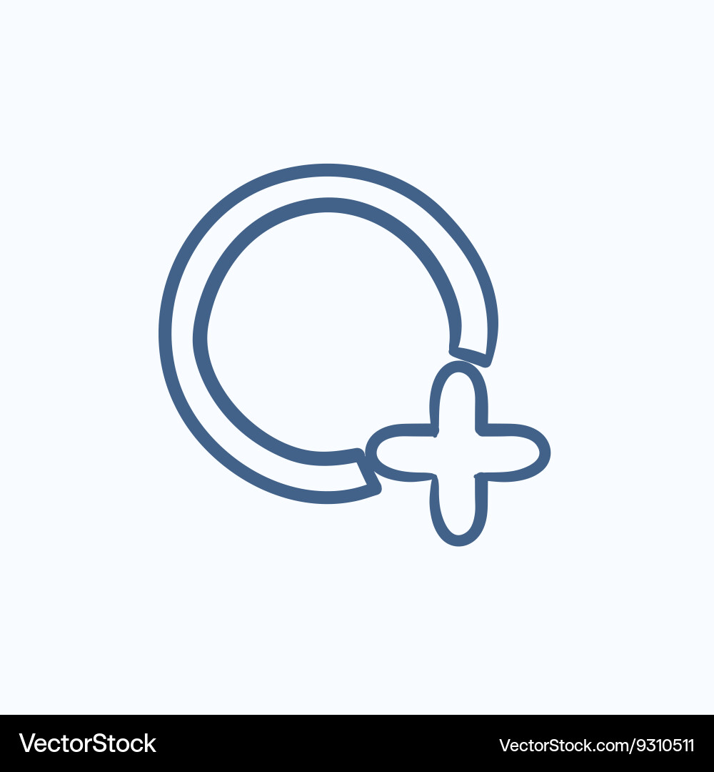 Add file sketch icon Vector Image
