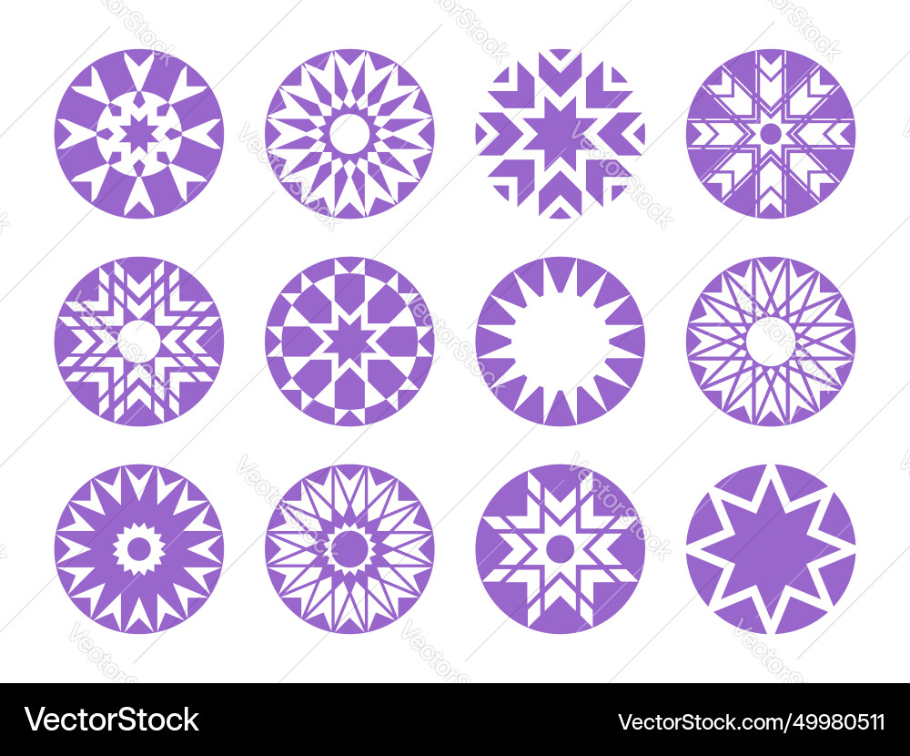 Circle design elements Circle design elements vector image