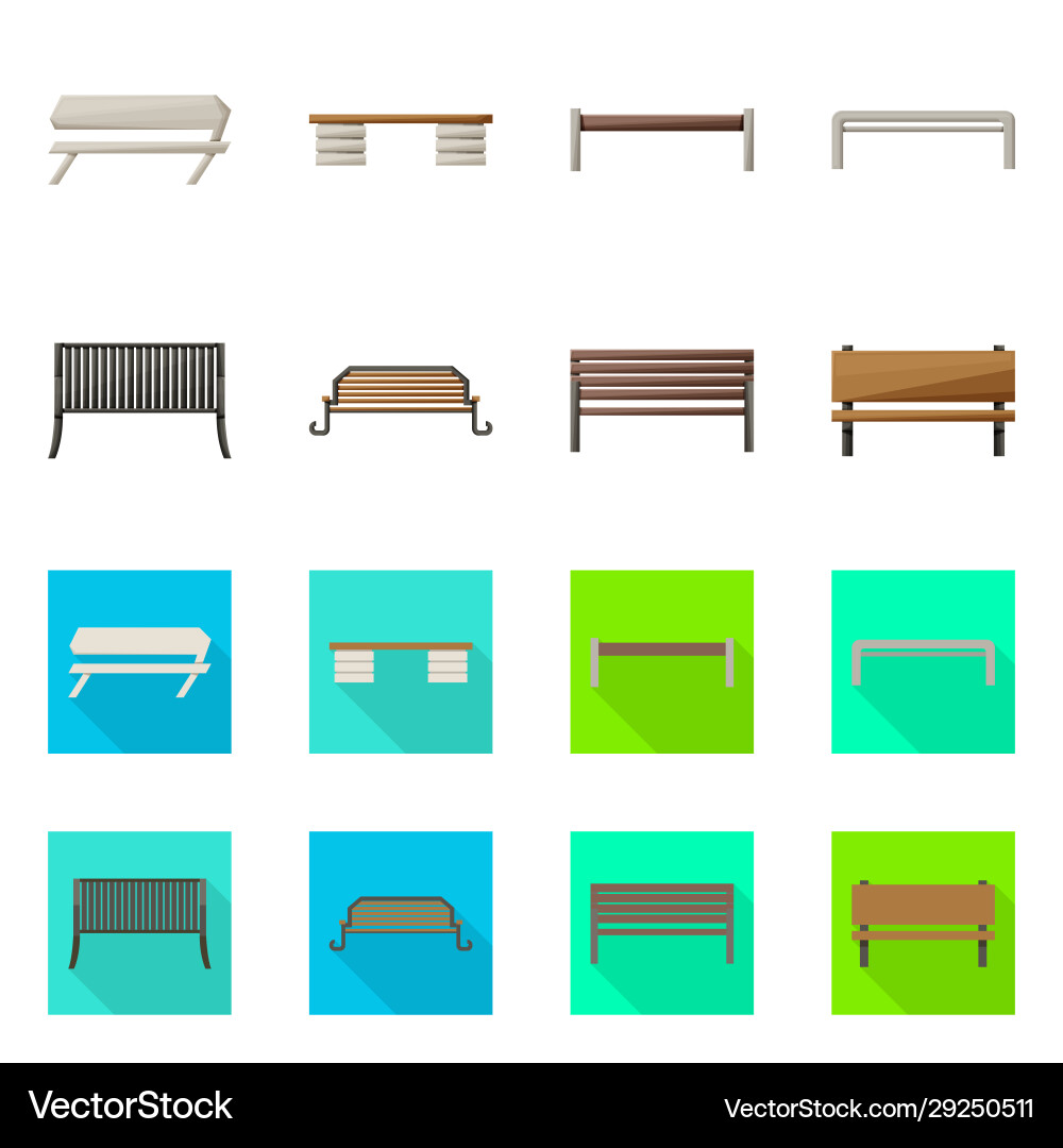 Design seat and architecture symbol set Design seat and architecture symbol set vector image