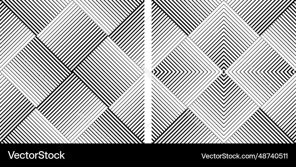 Geometric Halftone Patterns vector image