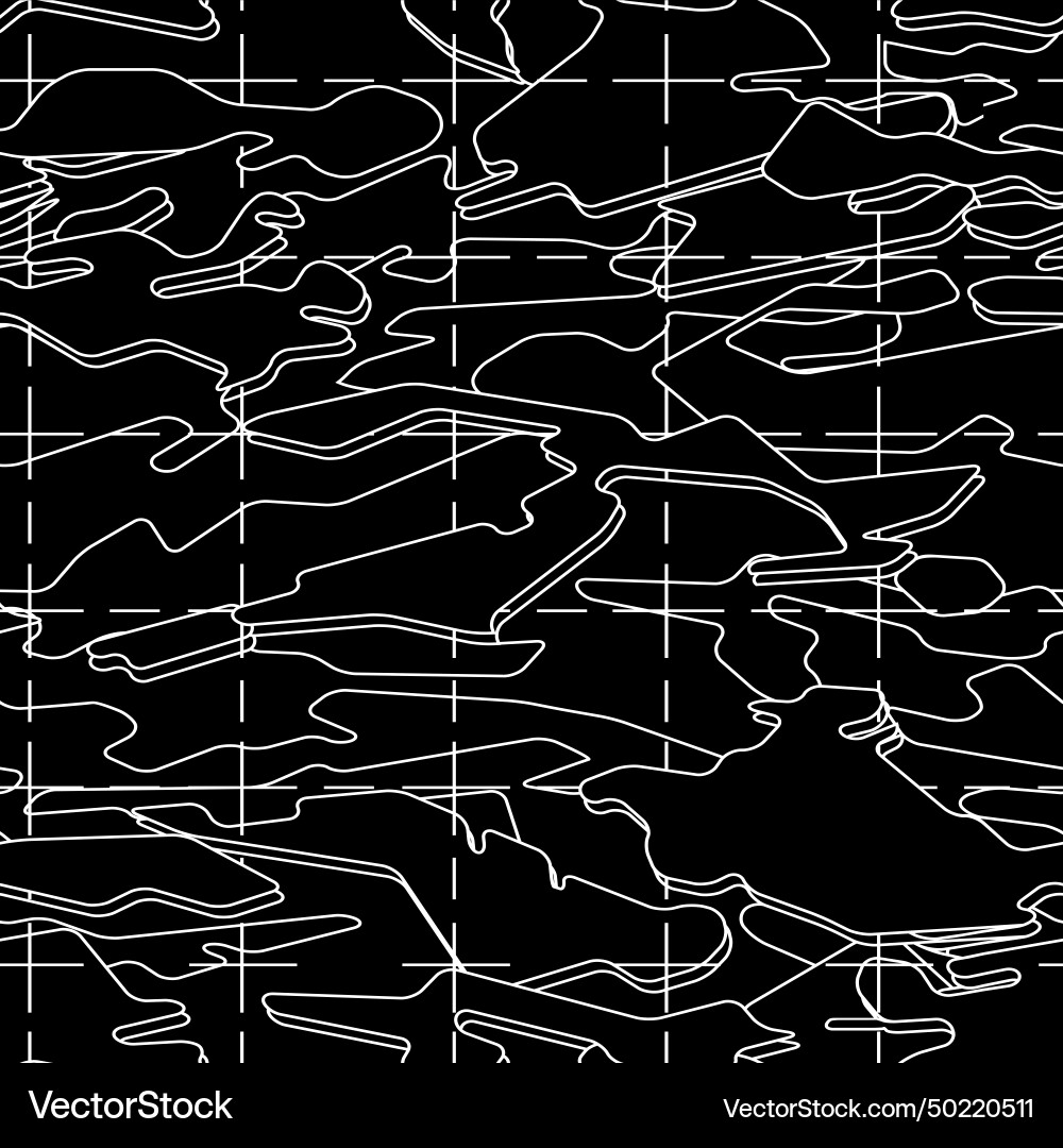 Line art pattern design for print Vector Image