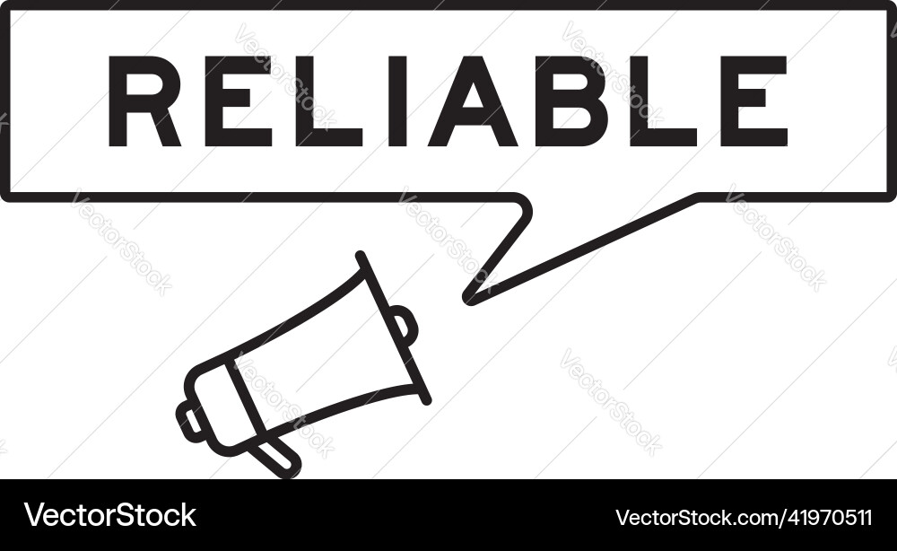 Megaphone icon with speech bubble in word Vector Image
