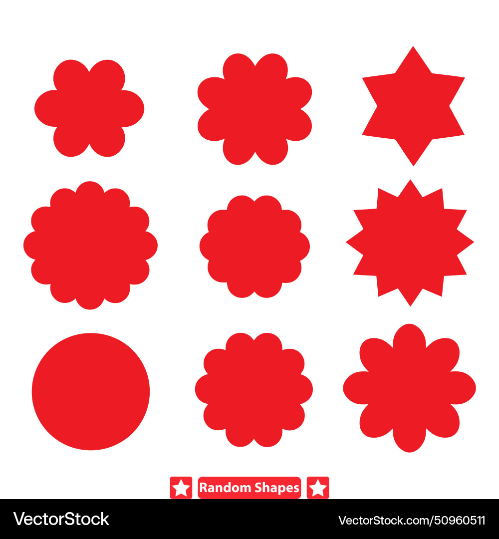 Radiant geometry array luminous shapes Radiant geometry array luminous shapes vector image