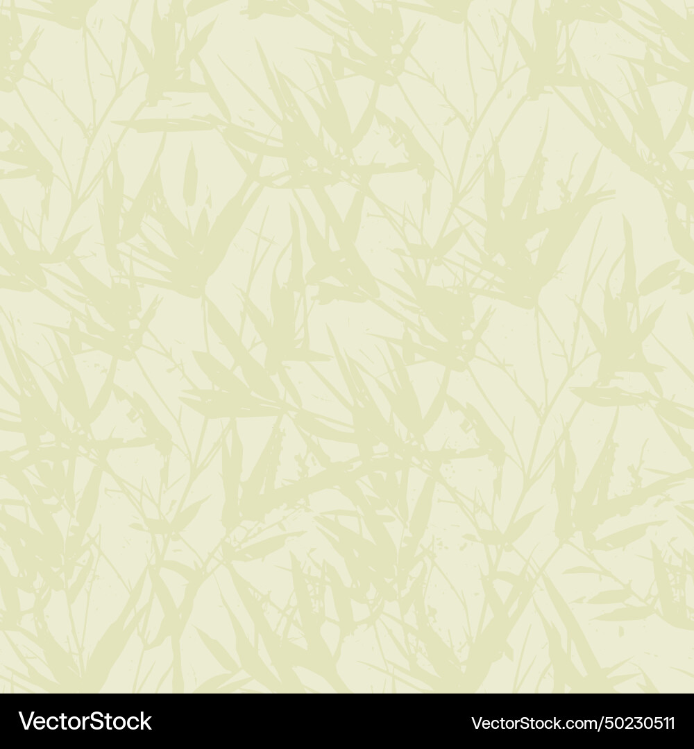 Seamless pattern with tree branches and leaves Vector Image
