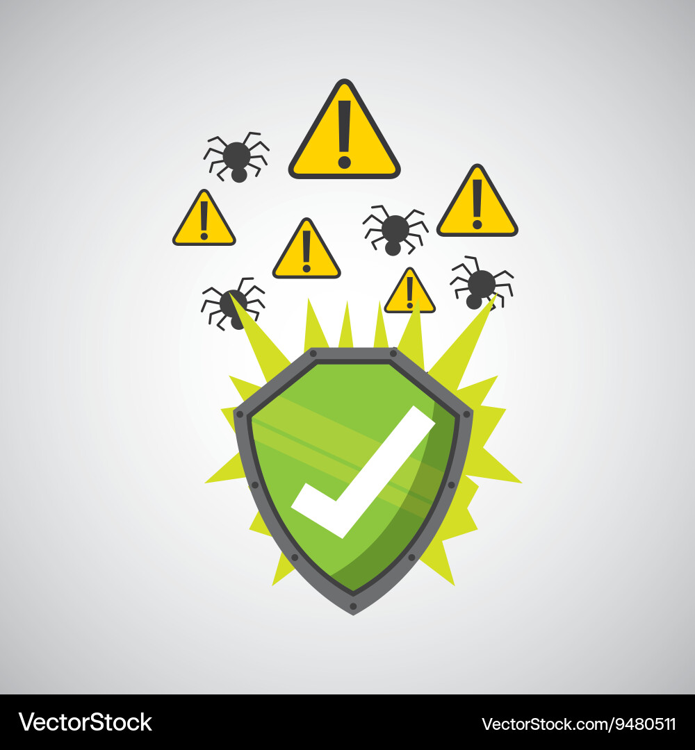 Security system design Vector Image