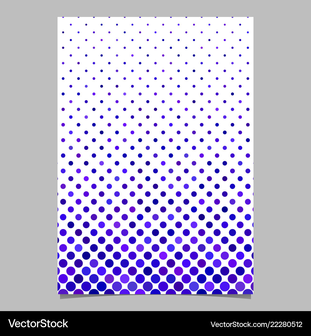 Abstract geometric circle pattern background page vector image