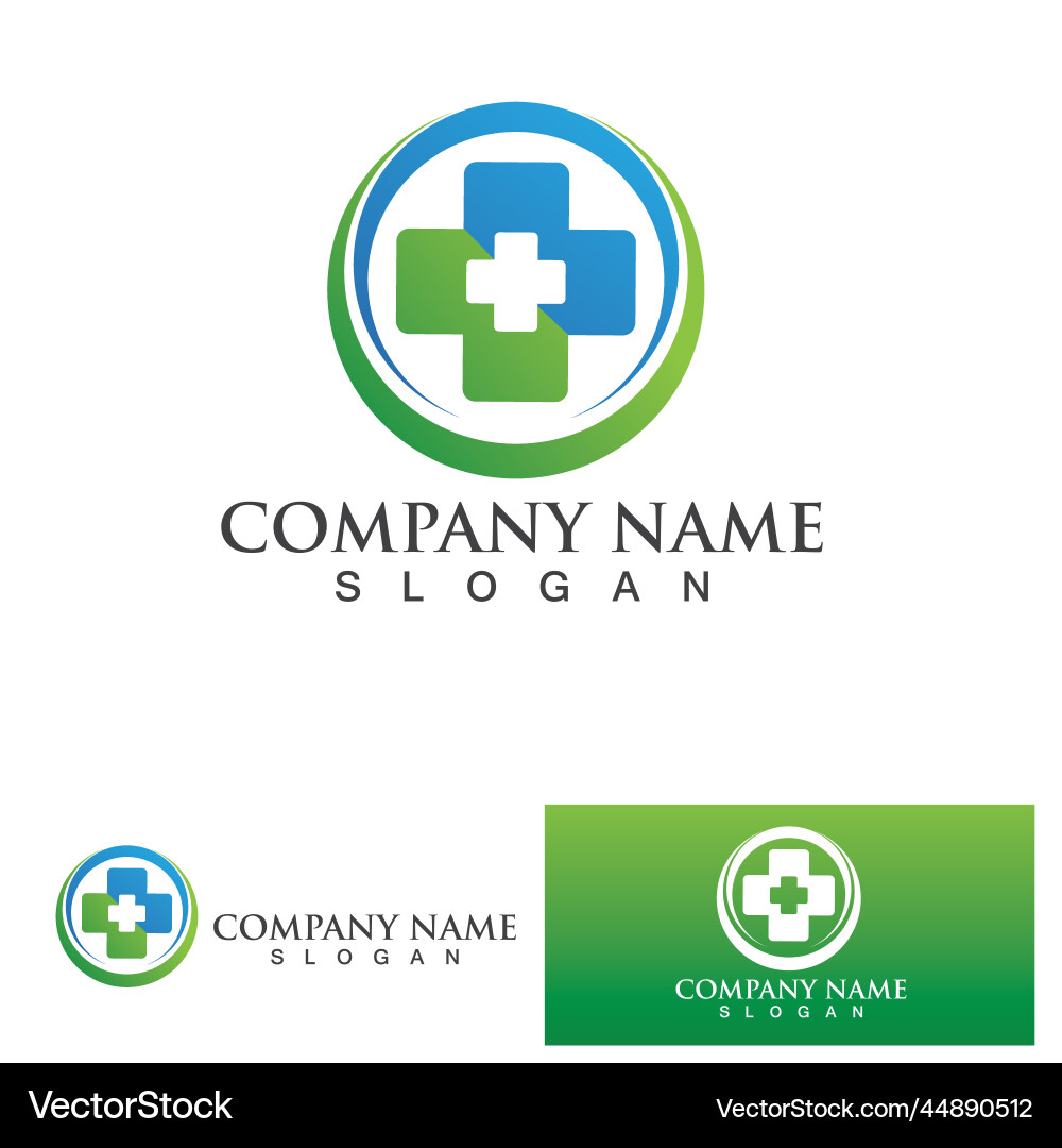 Modernes Kreuz Logo Gesundheit medizinische Ikone Vorlage Modernes Kreuz Logo Gesundheit medizinische Ikone Vorlage vektorbild