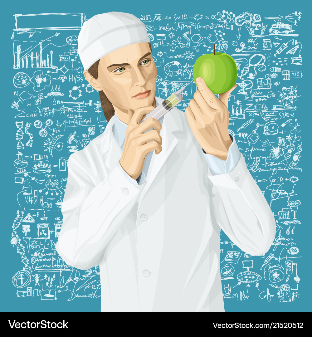 Scientist Vector Image