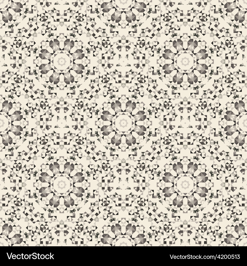 Ornamental seamless pattern abstract background vector image