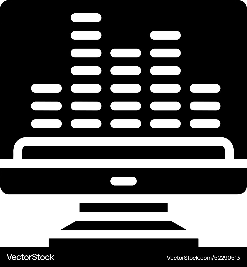 Technology and computer icon symbol image Vector Image