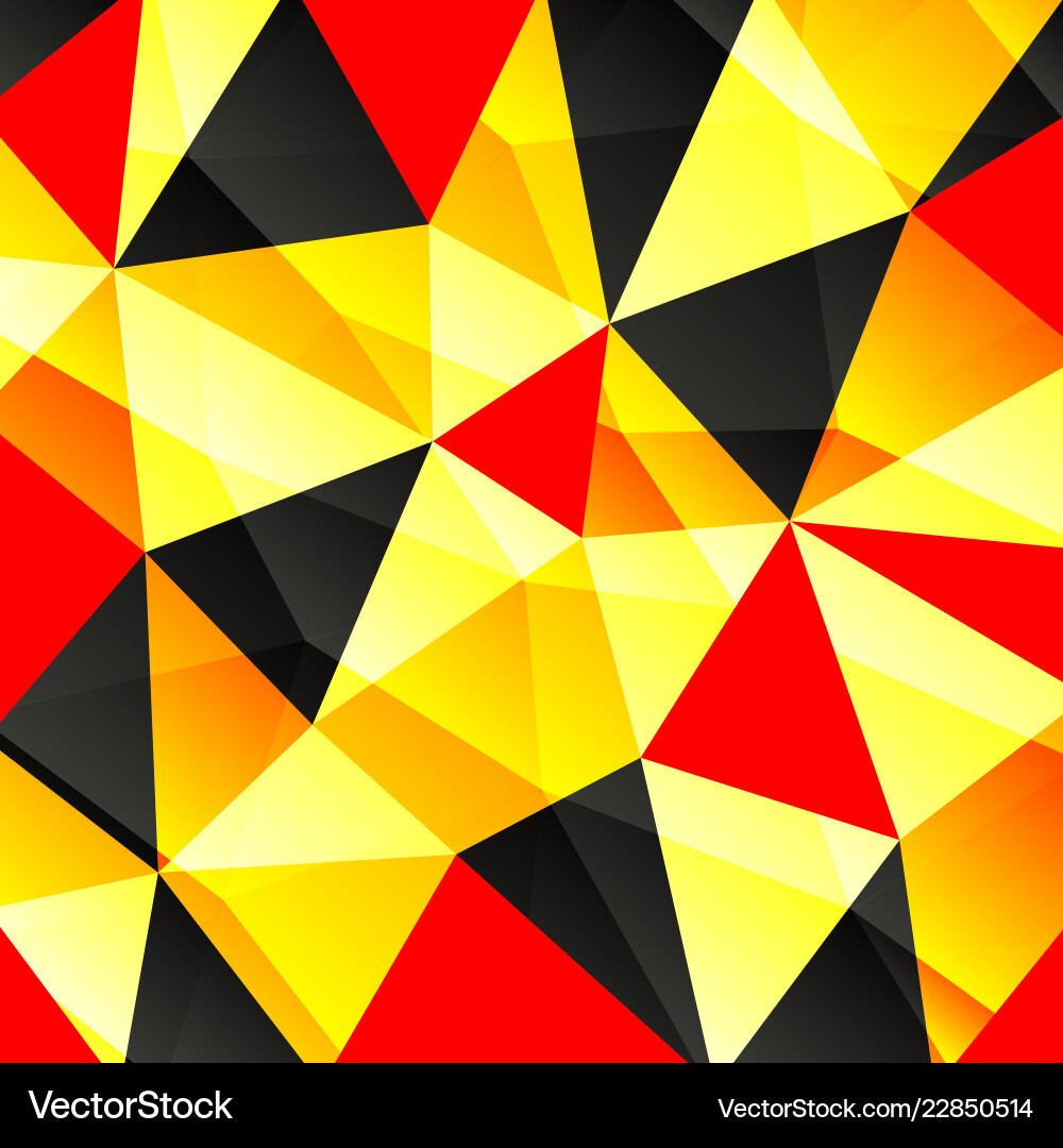 Abstract vitrage with triangular multi colors grid Vector Image