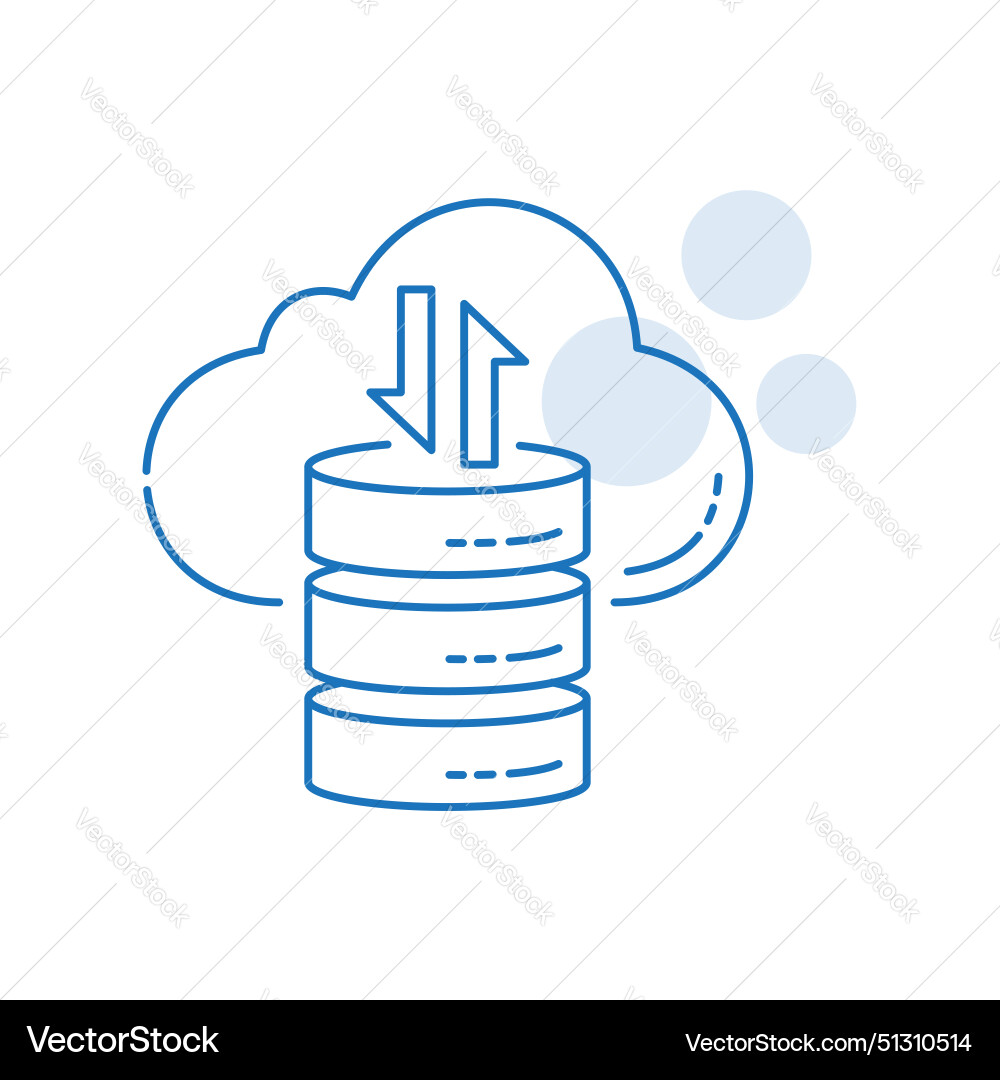 Data science analysis mining icon vector image