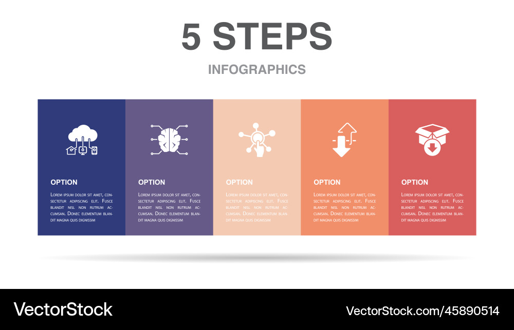 Iot ai digitization integration digital vector image