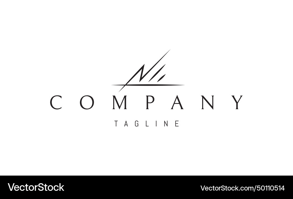 Lightning Architecture Logo vector image