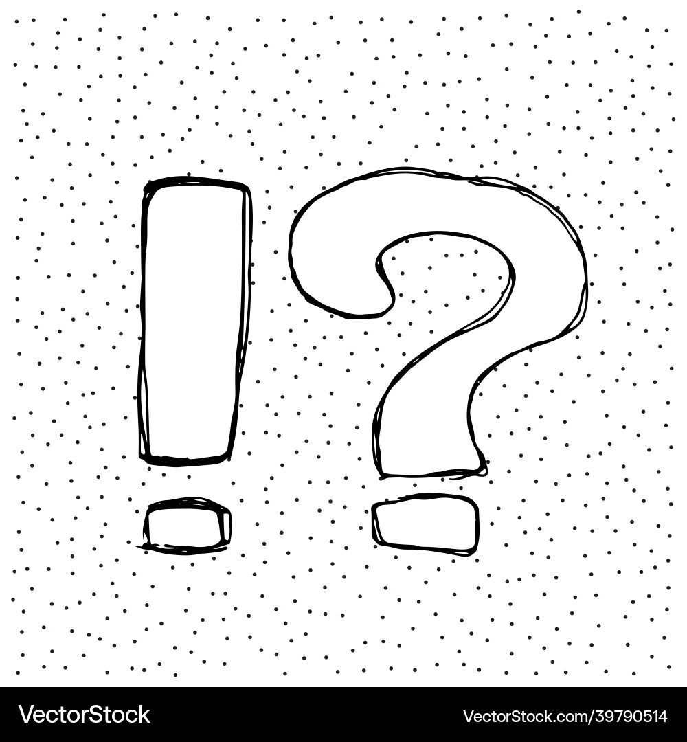 Set of different question marks quest and inquire Set of different question marks quest and inquire vector image