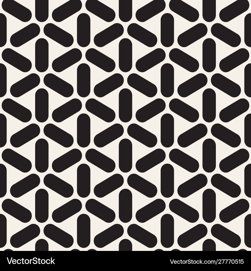 Geometric Line Tiling Pattern vector image