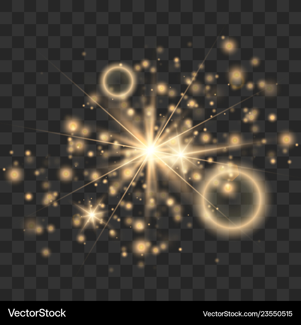 Glow light explodes Glow light explodes vector image