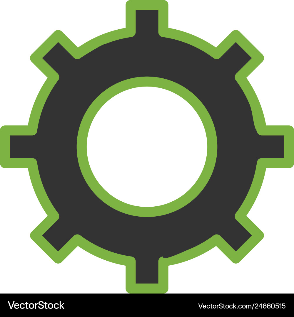 Setting icon Vector Image