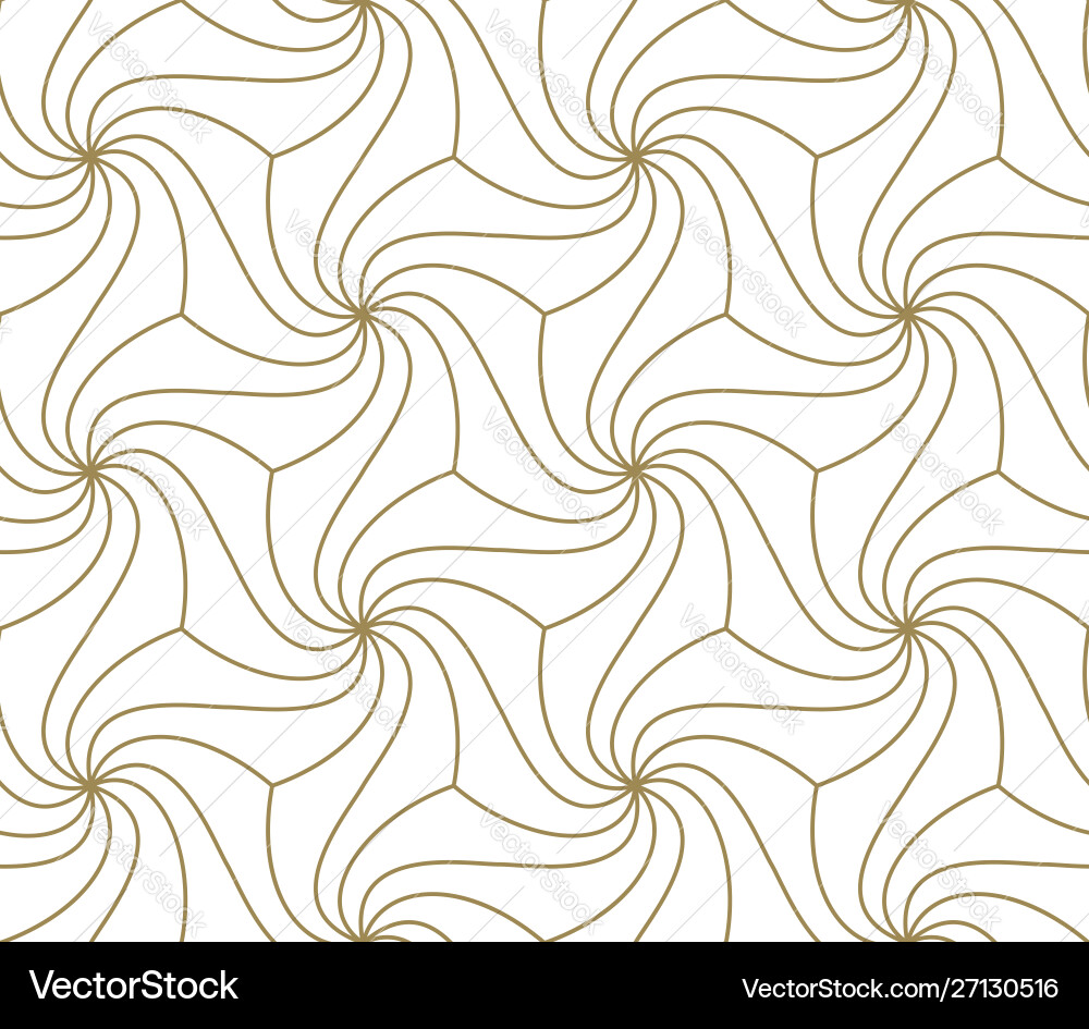 Abstract Geometric Line Pattern vector image