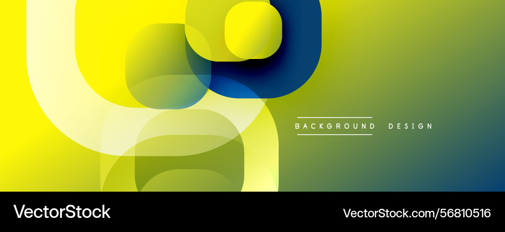 Abstract geometric shapes overlap creating Abstract geometric shapes overlap creating vector image