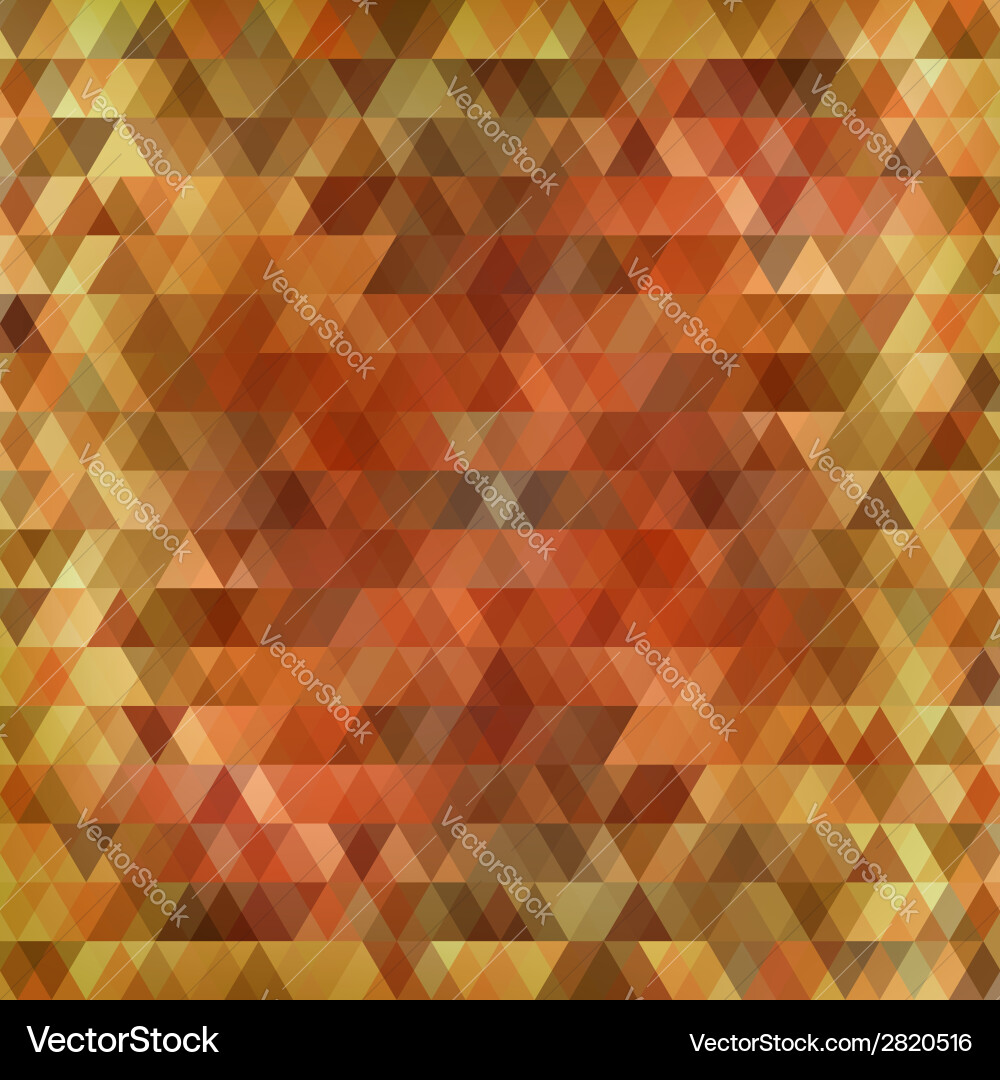 Abstract triangles background vector image