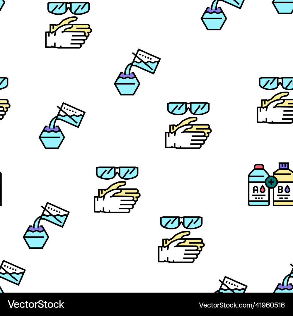 Resin art creation seamless pattern Resin art creation seamless pattern Vector Image