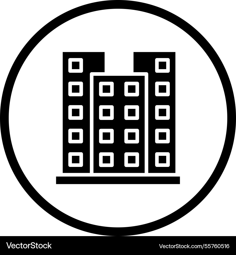 Skycraper icon design Vector Image