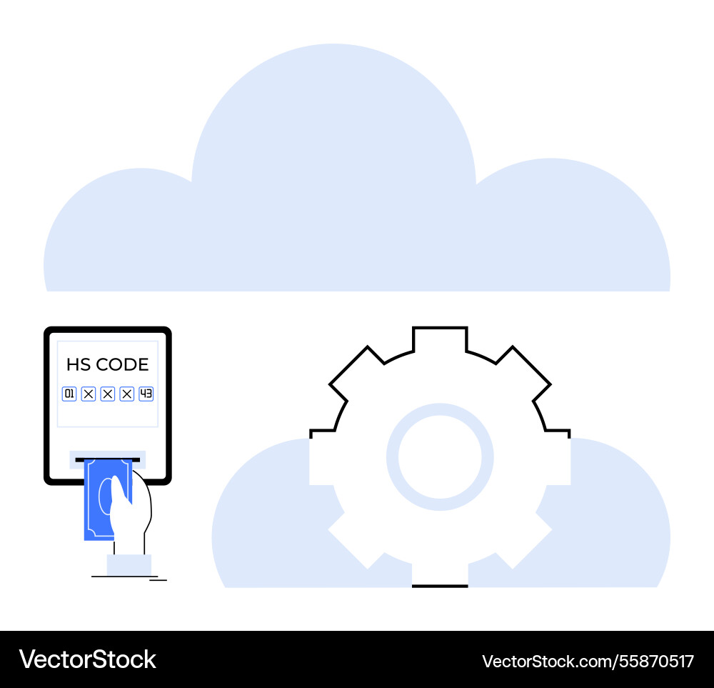 Cloud-basiertes Automatisierungssystem mit Touchscreen Cloud-basiertes Automatisierungssystem mit Touchscreen vektorbild