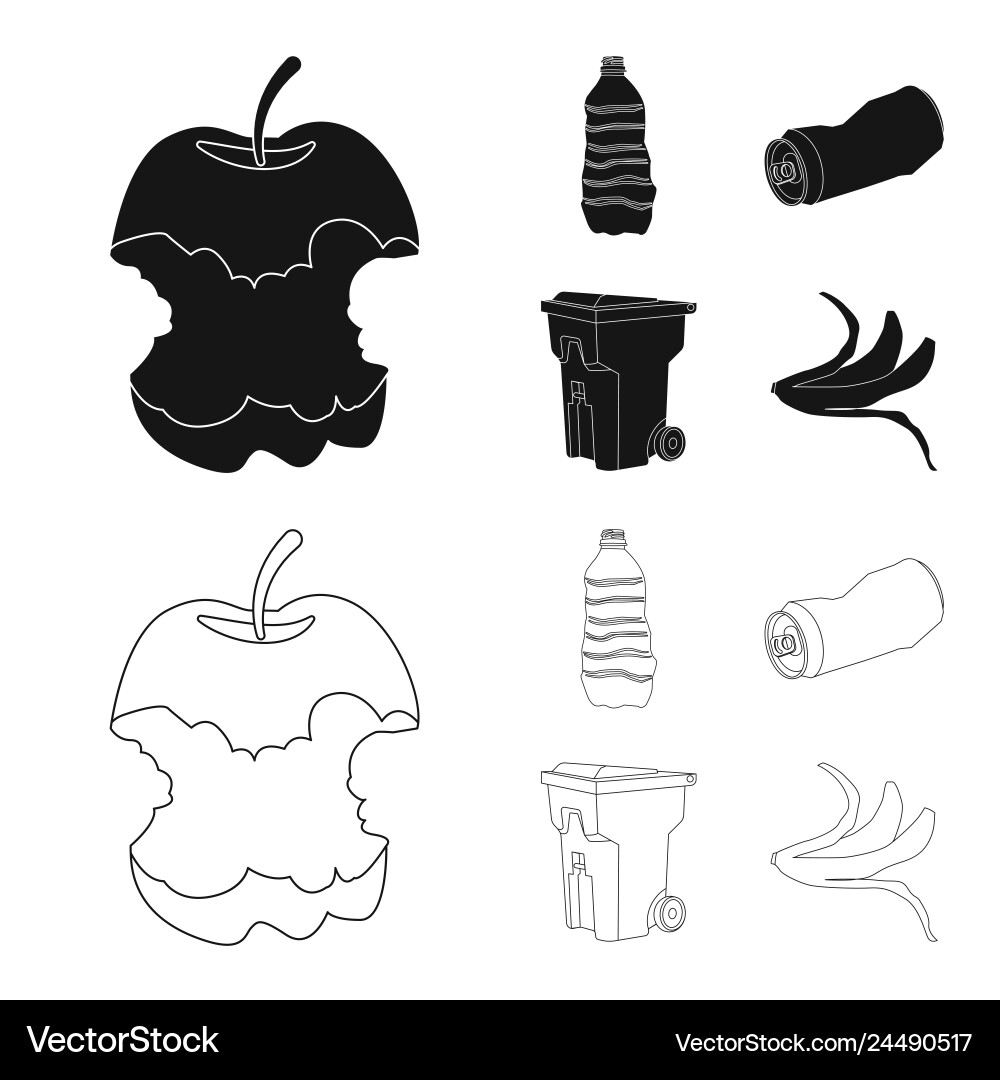 Dump and sort symbol Dump and sort symbol Vector Image