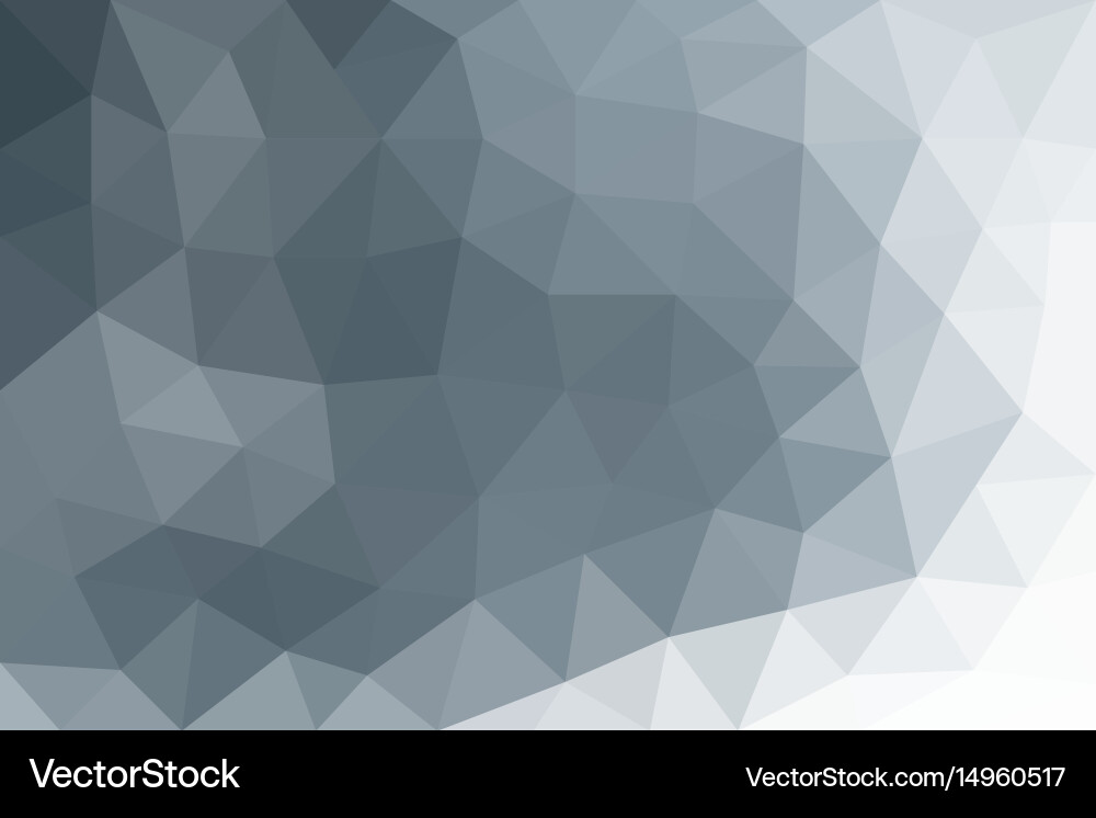 Light-colored background in low poly style vector image