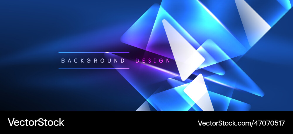 Neon lights hacking geometric background virtual Neon lights hacking geometric background virtual vector image