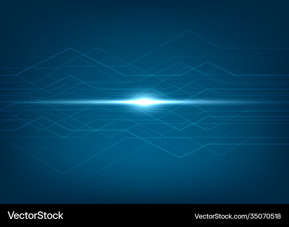 Abstract lines technology connection digital data Abstract lines technology connection digital data vector image