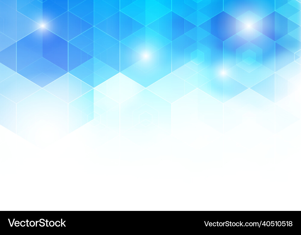 Abstract science background hexagon geometric Abstract science background hexagon geometric vector image