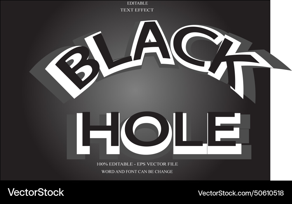 Editable text effect emboss style Editable text effect emboss style vector image