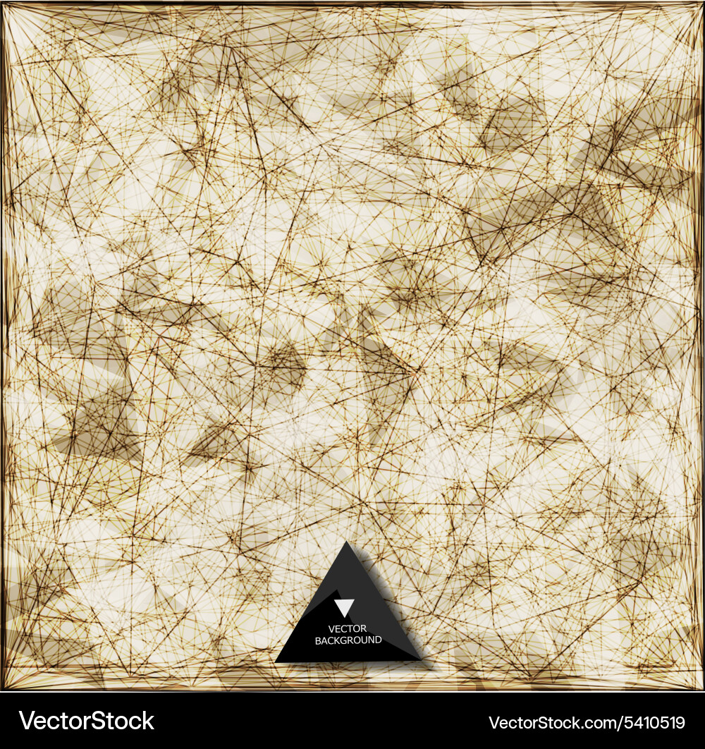 Abstract web background triangles vector image