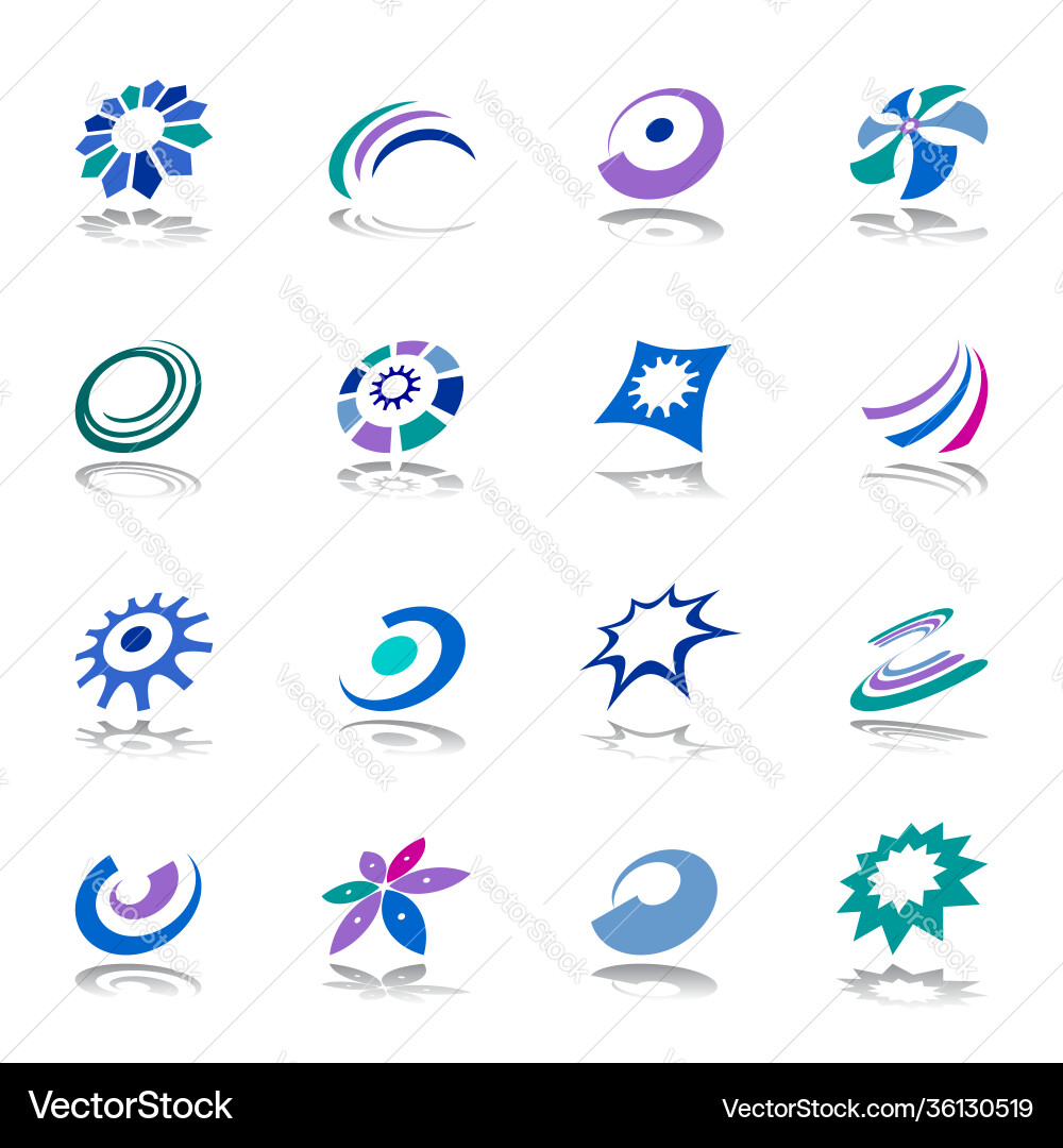 Design elements set Design elements set vector image