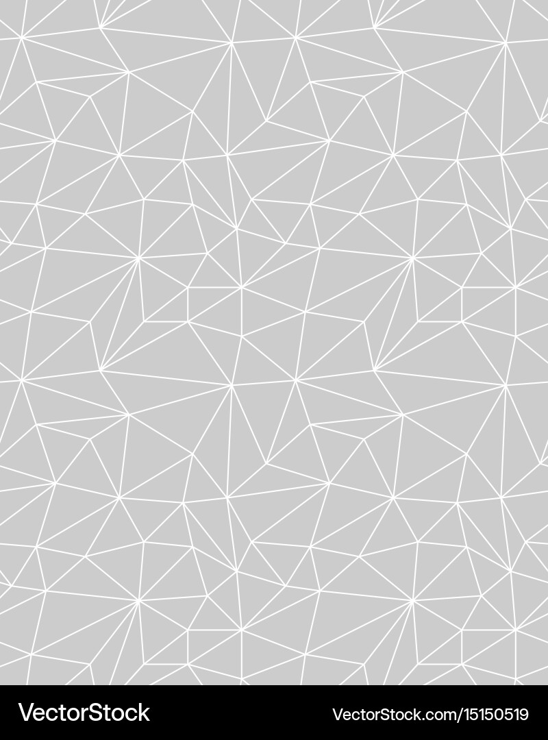 Seamless polygonal pattern background vector image
