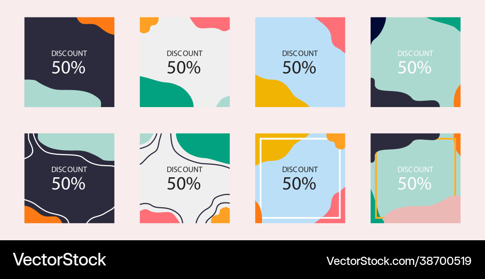 Subtle minimalist curvy flowing lines pattern vector image