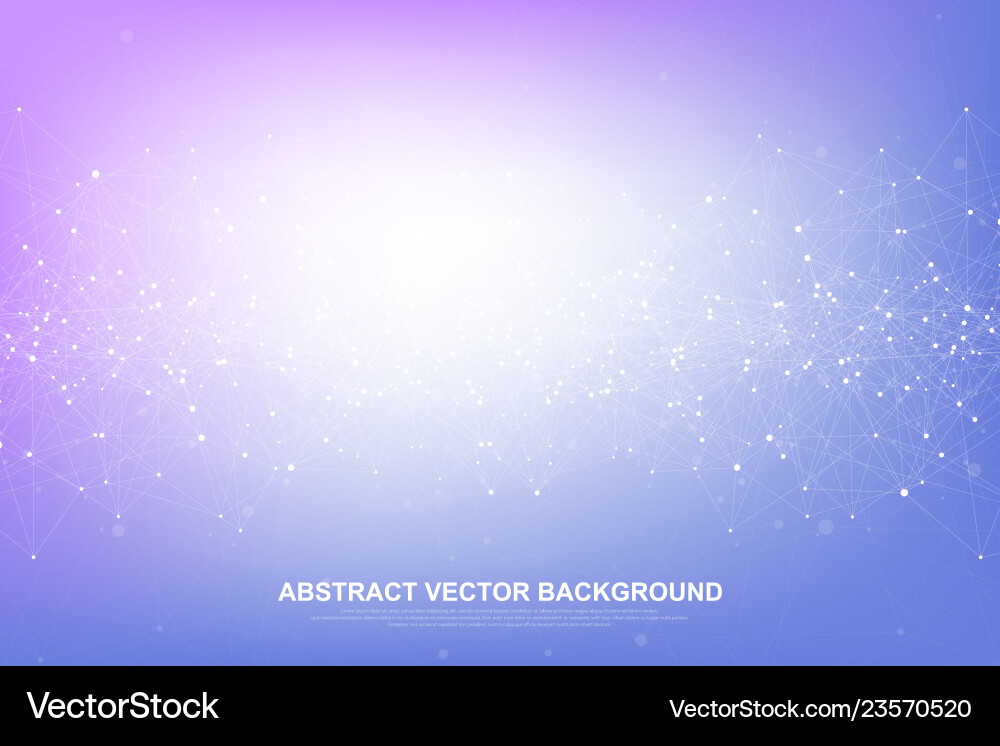 Abstract polygonal background with connected lines Abstract polygonal background with connected lines vector image