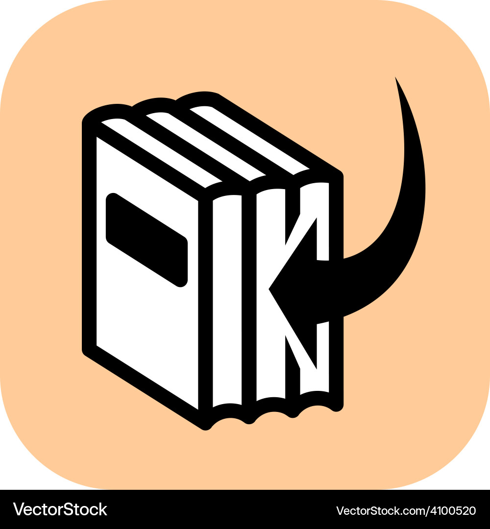 Add to Library Icon vector image