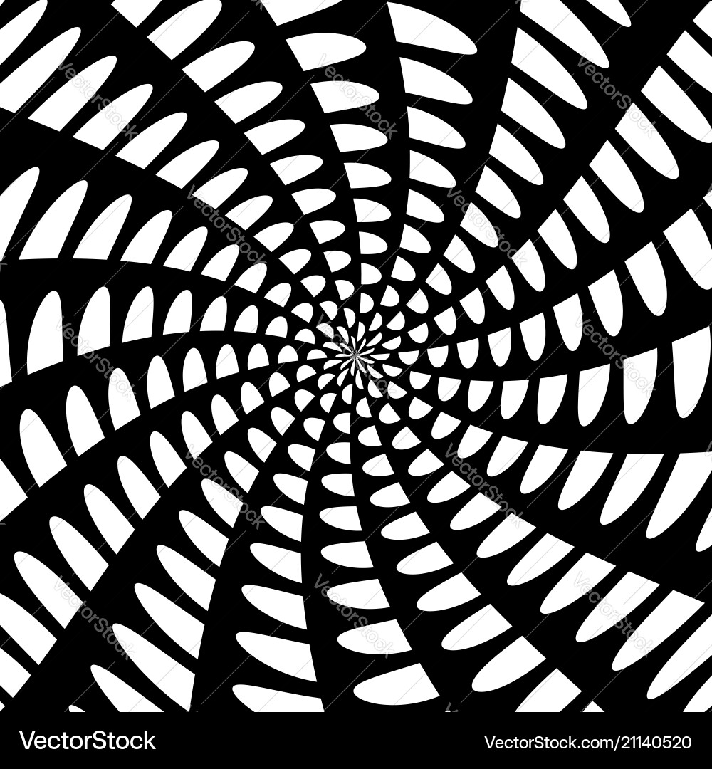 Dynamic Rotation Pattern vector image