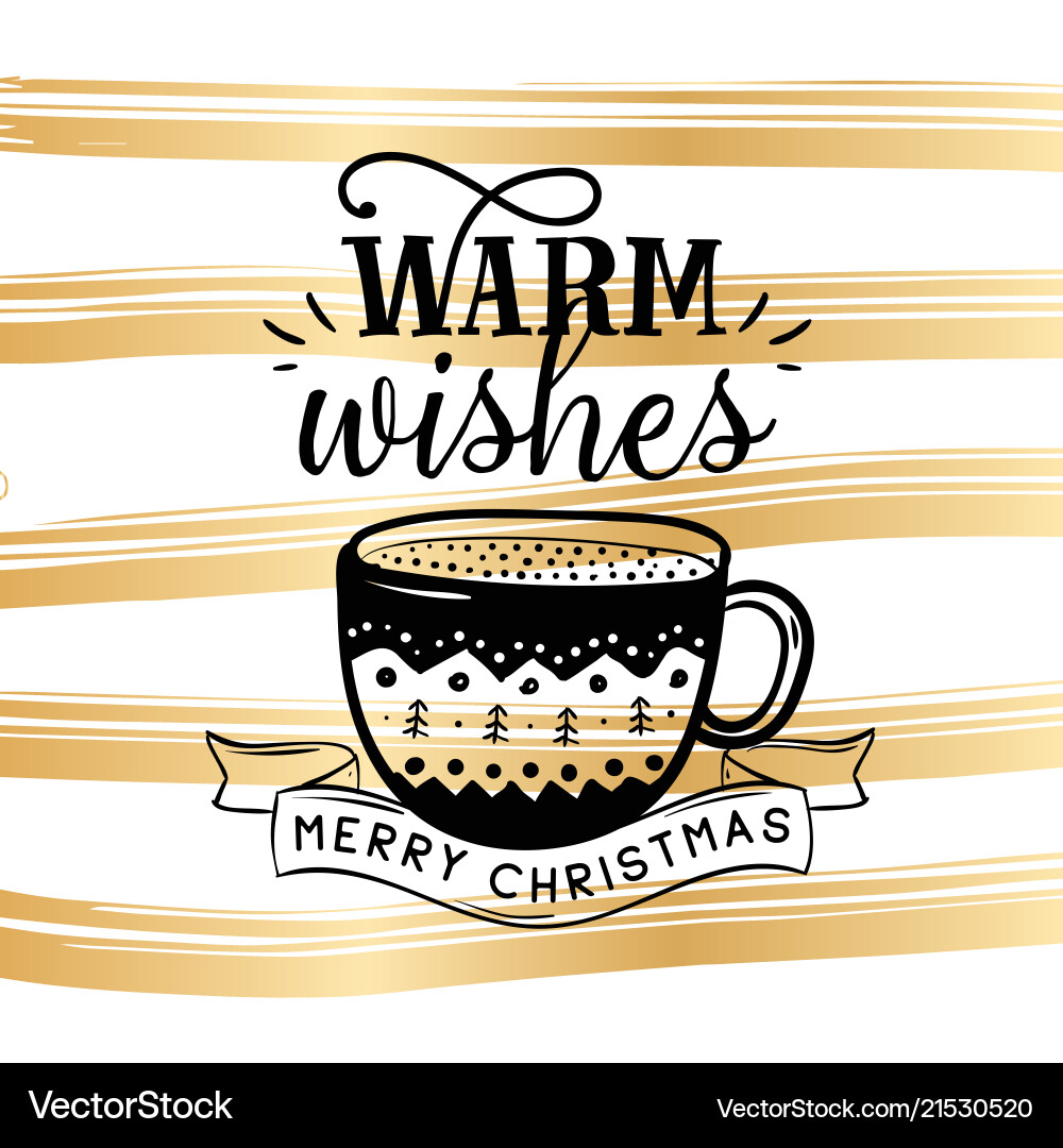 Merry christmas typography Merry christmas typography vector image