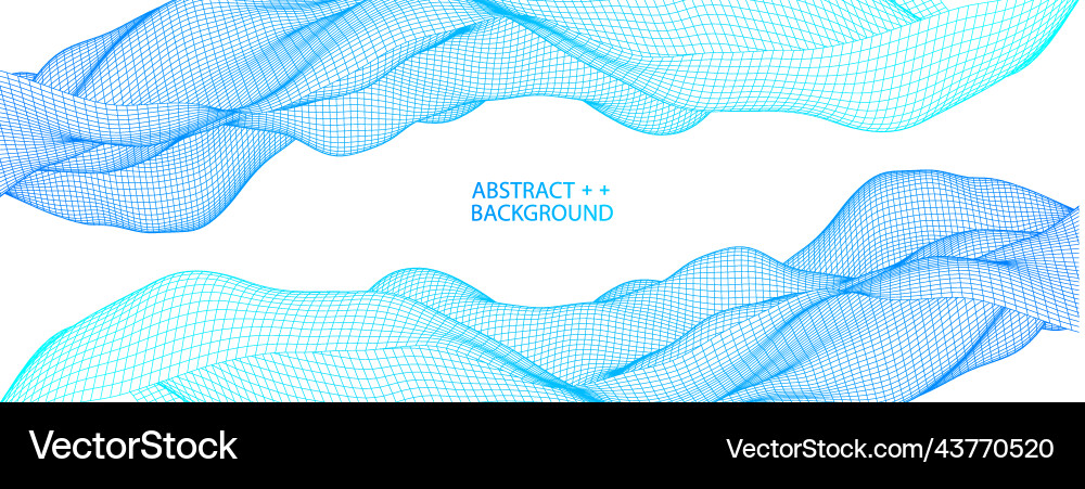 Polygonal science background with connecting dots Polygonal science background with connecting dots vector image
