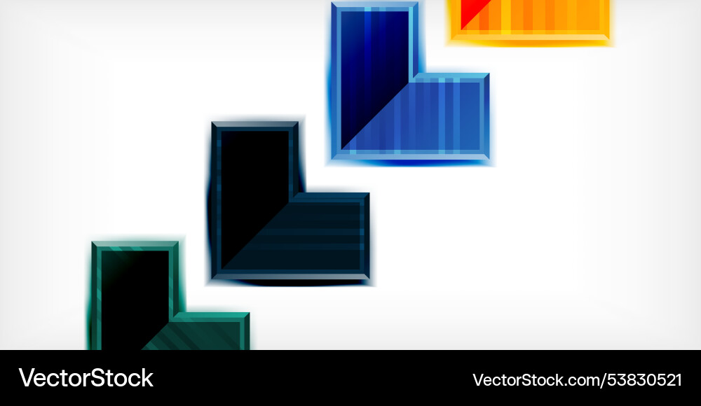 Arrow symbols created with 3d effects and line Arrow symbols created with 3d effects and line vector image