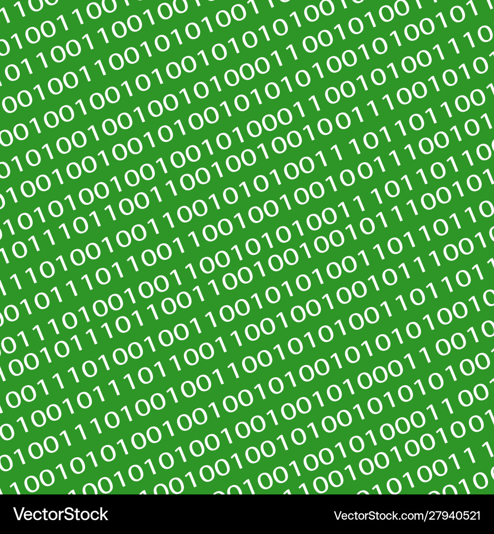 Binärcode Muster vektorbild